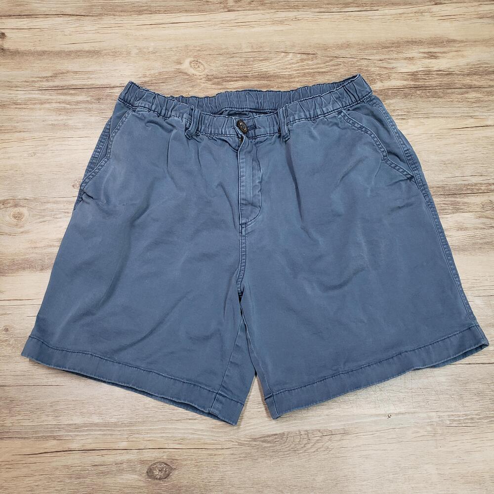 Chubbies Originals Shorts Mens Large Blue 7 Inseam Elastic Casual Stretch